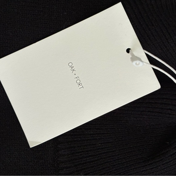 Oak + Fort Black Knit Sweater - Picture 10 of 10